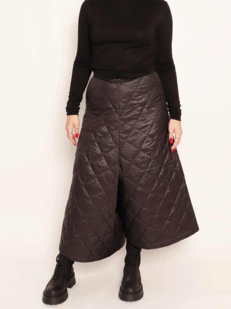 Xenia Design - XD quiltet bukser med lynlås og en lomme