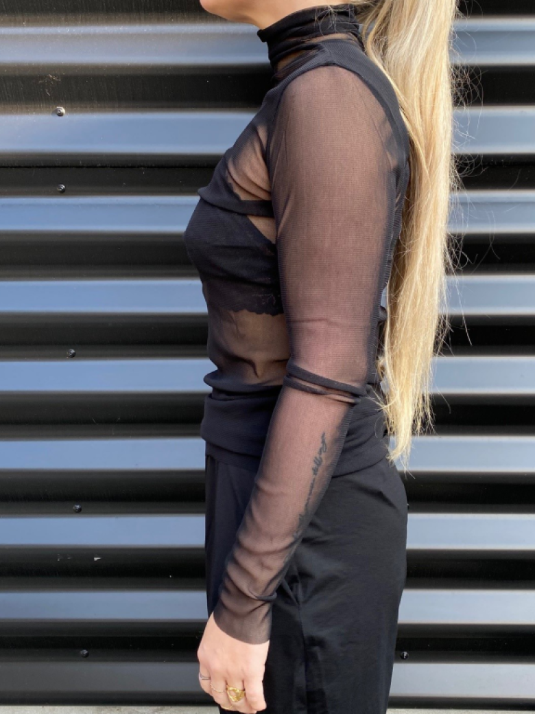 Xenia Design - XD blouse in mesh material