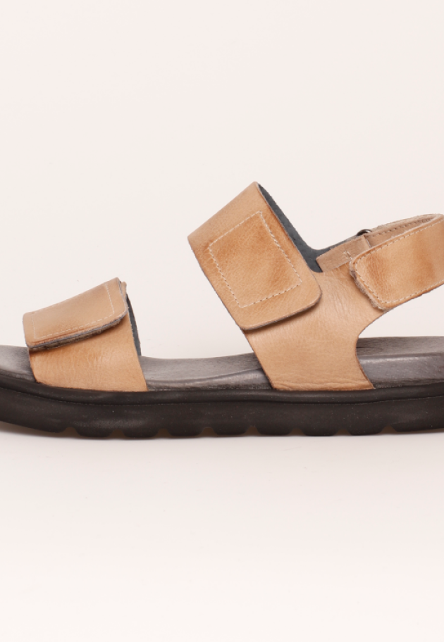 Lofina - Sandal with a micro sole and velcro