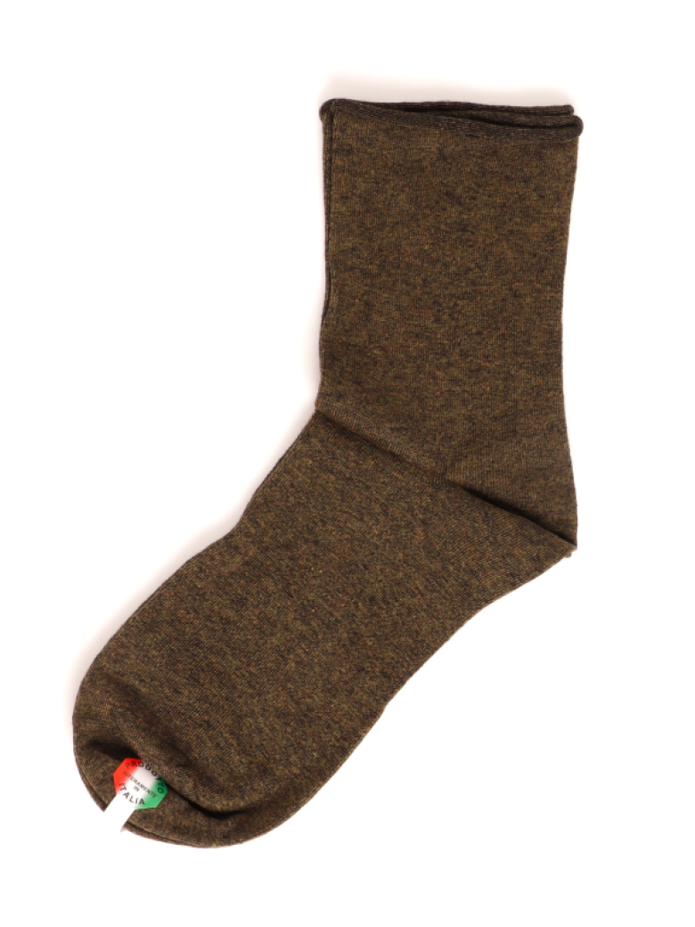 Short sock in cotton