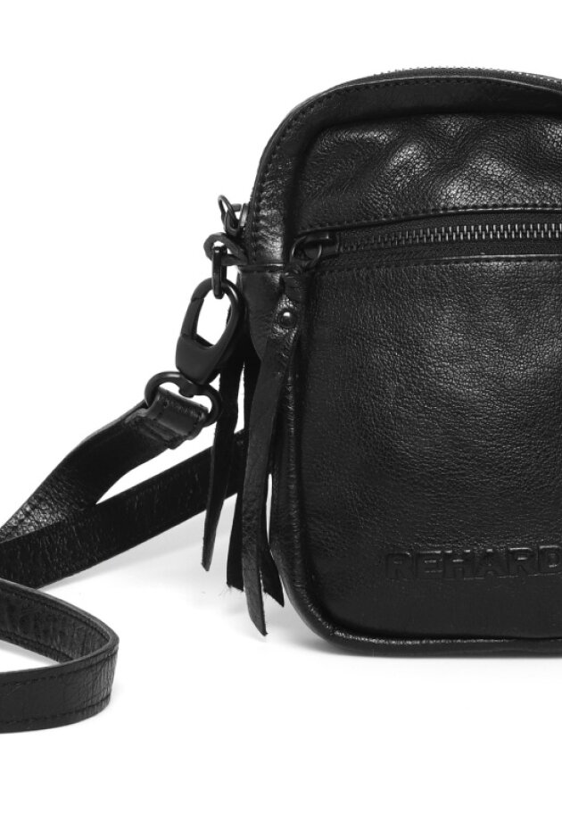 Rehard - Small bag in black leather