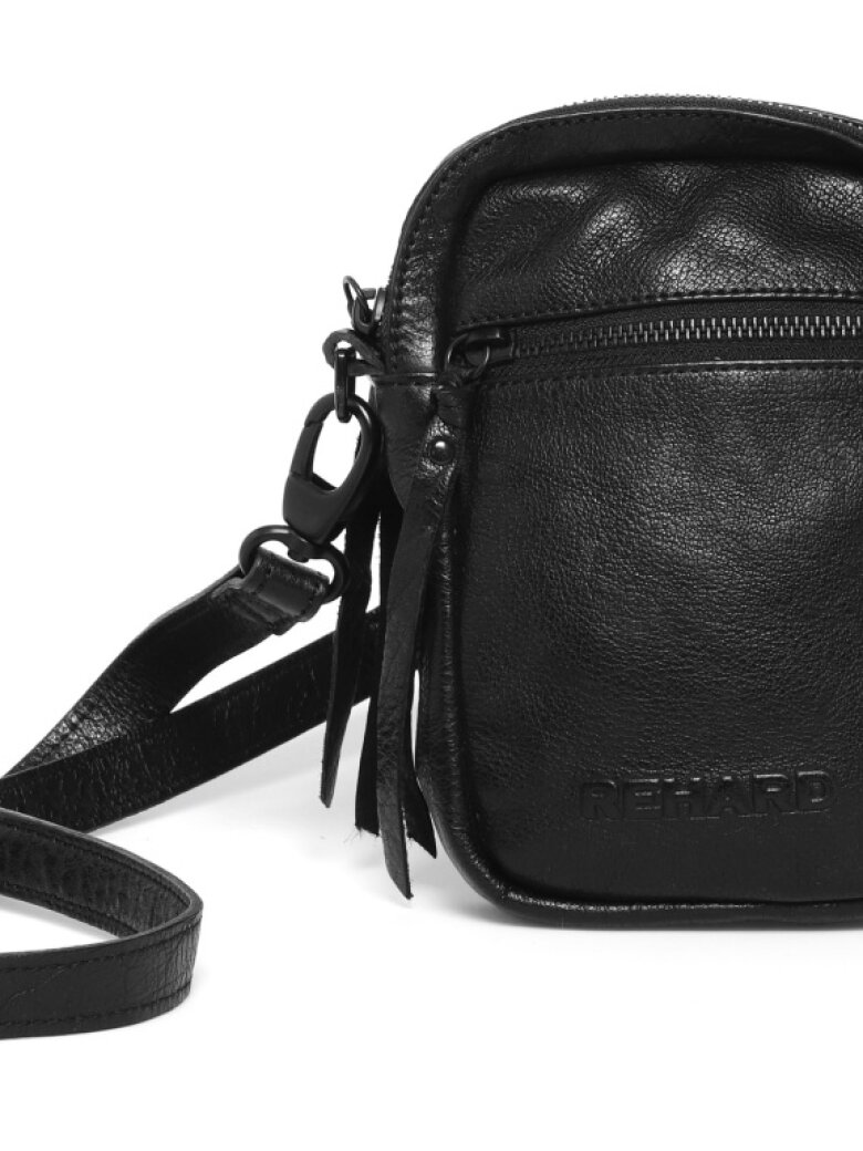 Small bag in black leather