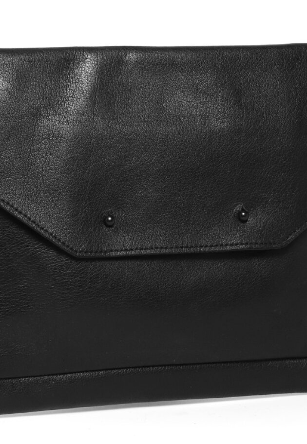 Rehard - Clutch in black leather