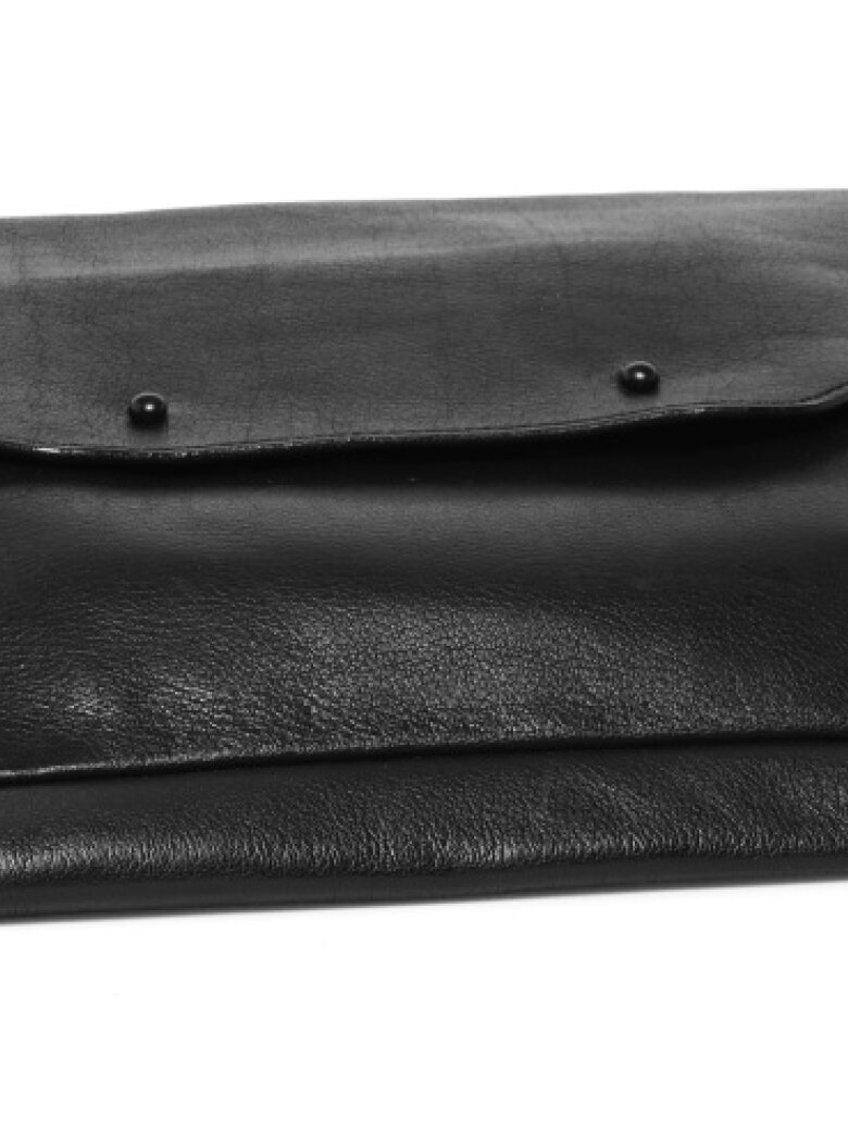 Rehard - Clutch i sort skind