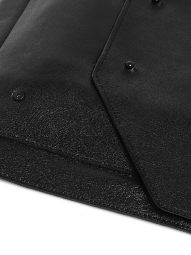 Rehard - Clutch in black leather