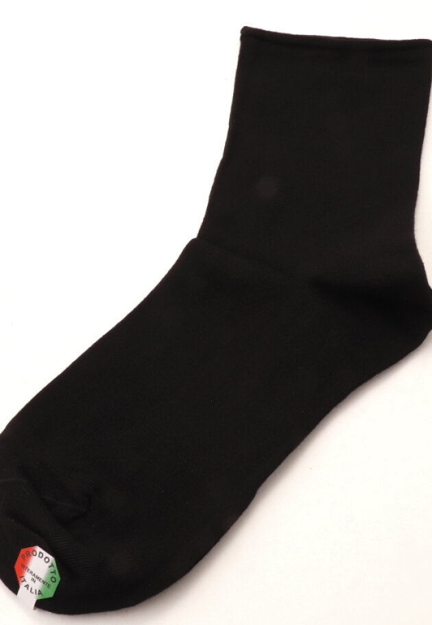 Short sock in cotton