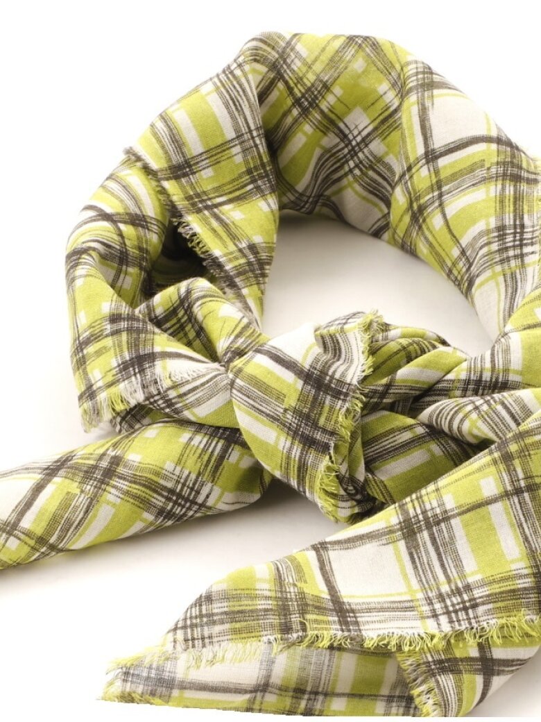 Faliero Sarti - Checkered small scarf