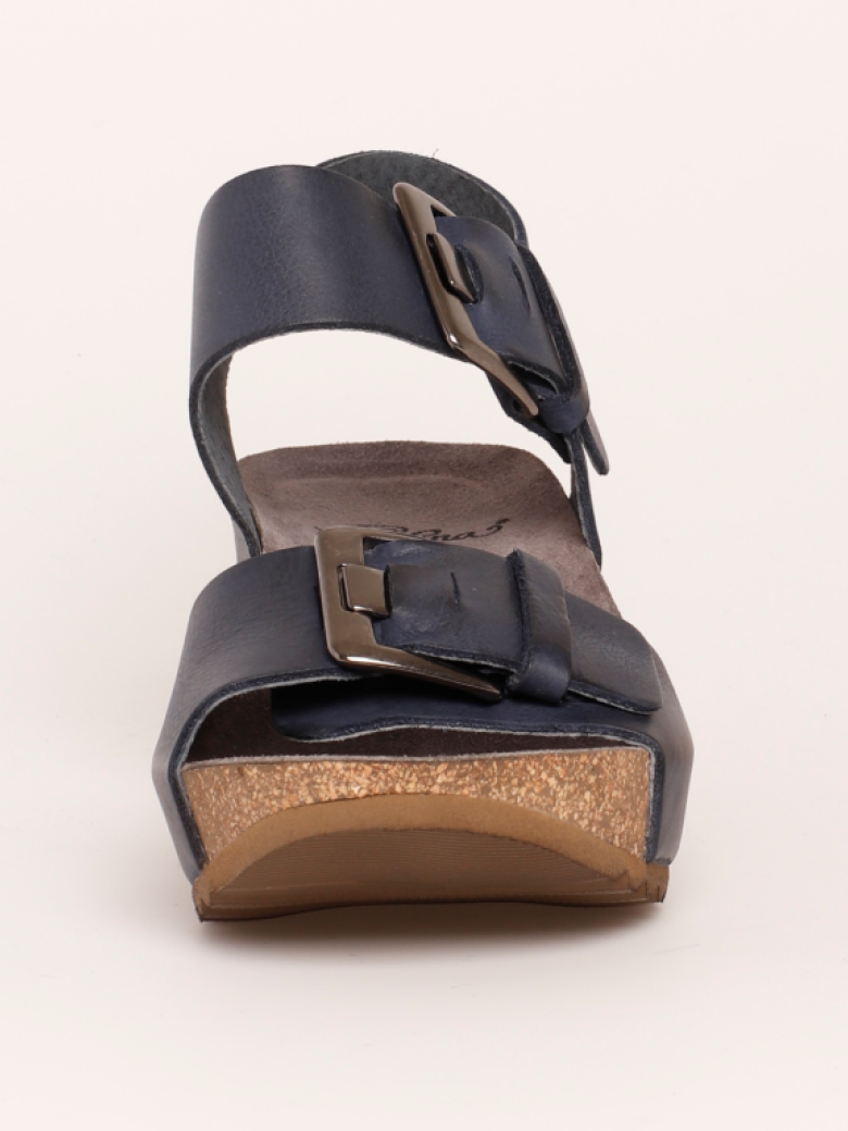 Lofina - Sandal med kilehæl