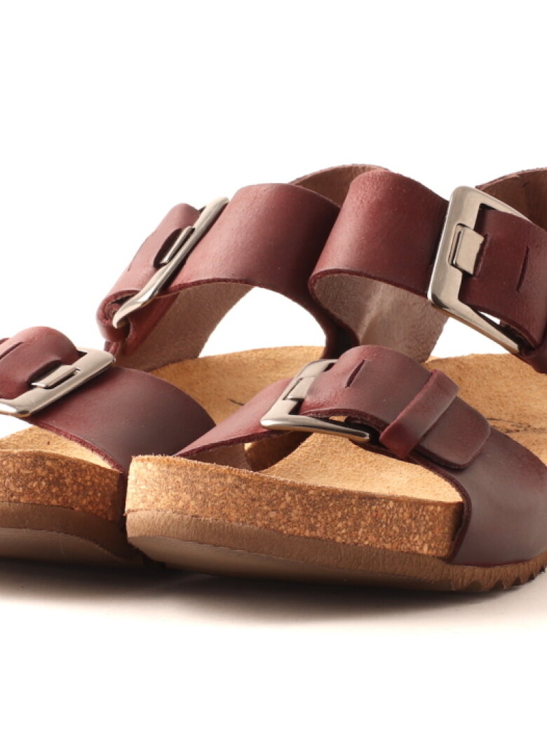 Lofina - Lofina sandal with metal buckles