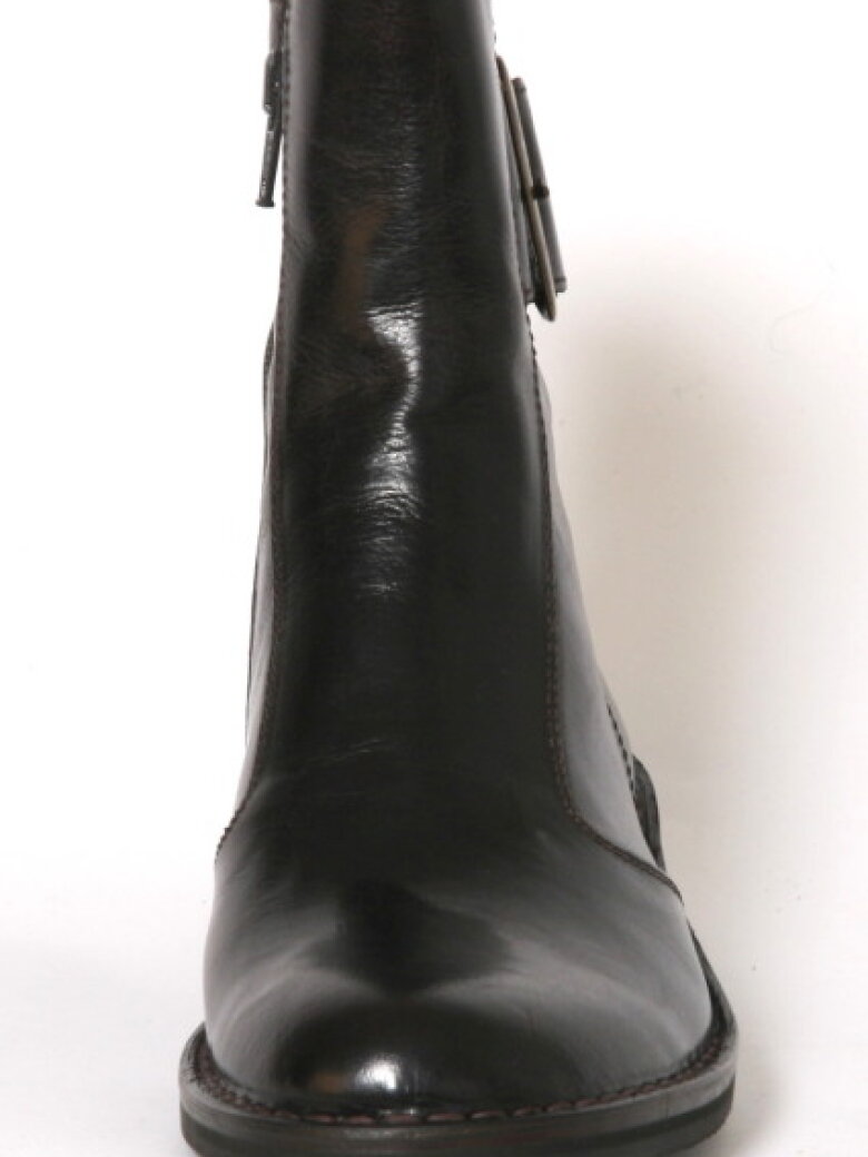 Bubetti boot with a zipper and a buckle