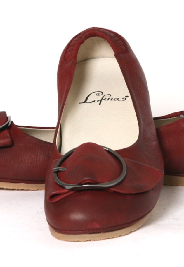Lofina - Lofina ballerina med spænde 