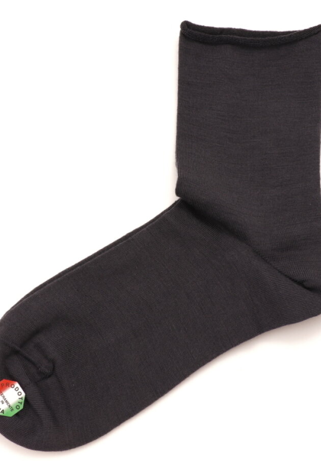 Short sock in wool