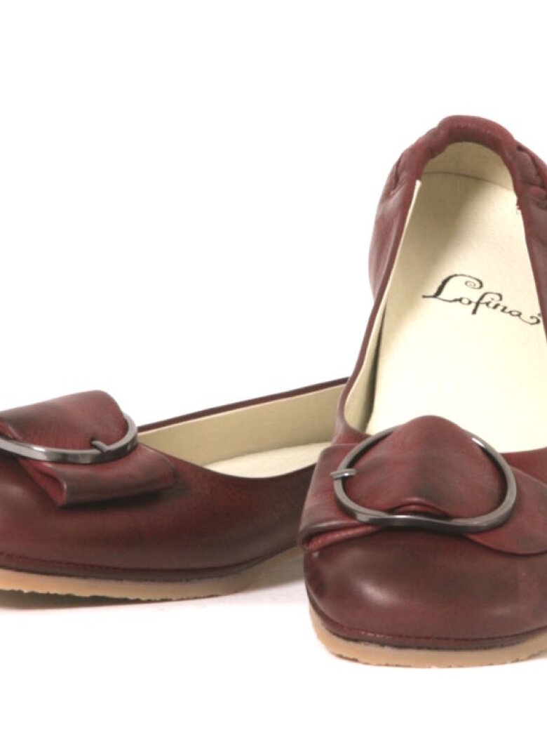 Lofina - Lofina ballerina med spænde 