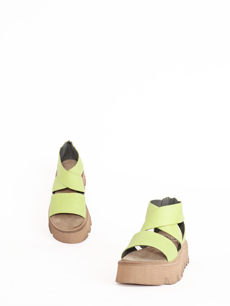 Lofina - Sandal with a zipper