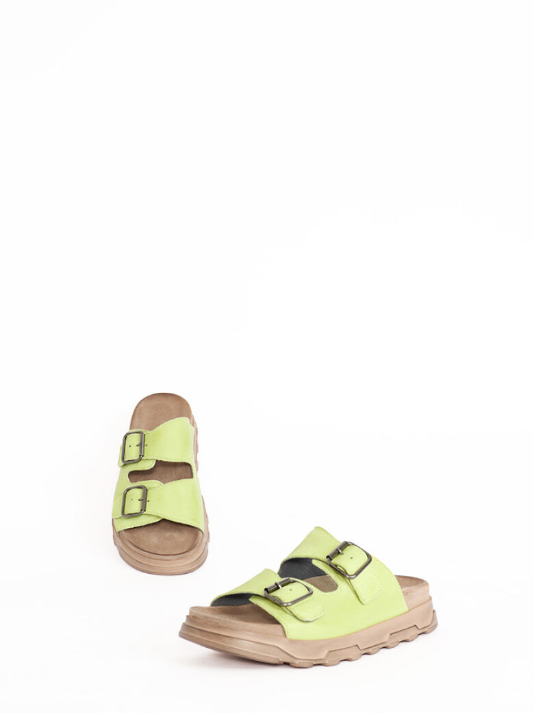 Lofina - Sandal med fodsengssål og spænder