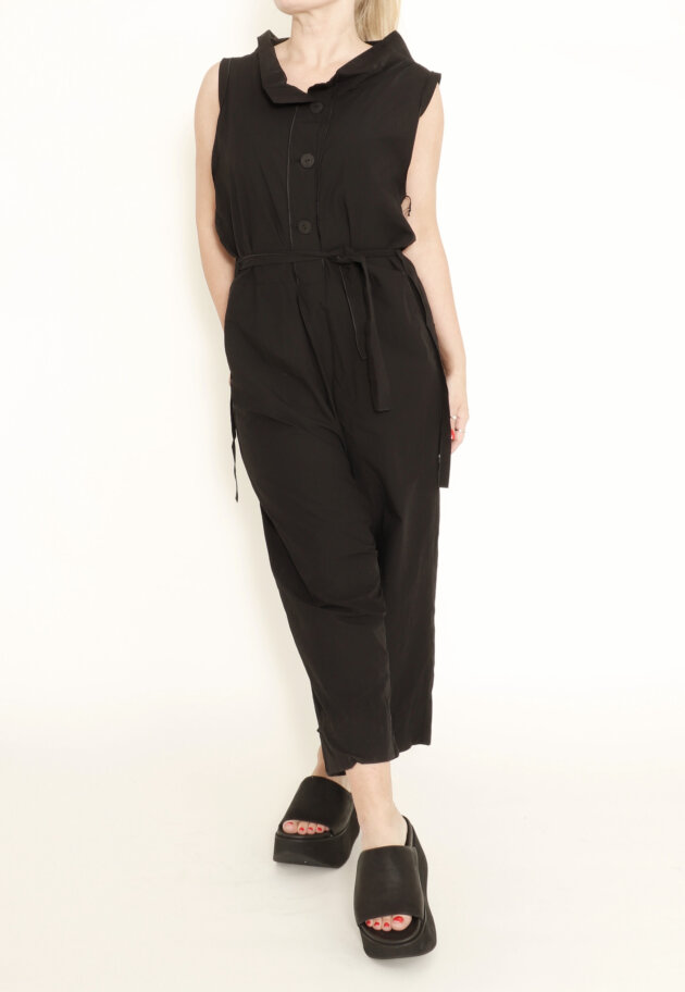 Xenia Design - XD 3/4 overalls with buttons, waist tie and pockets