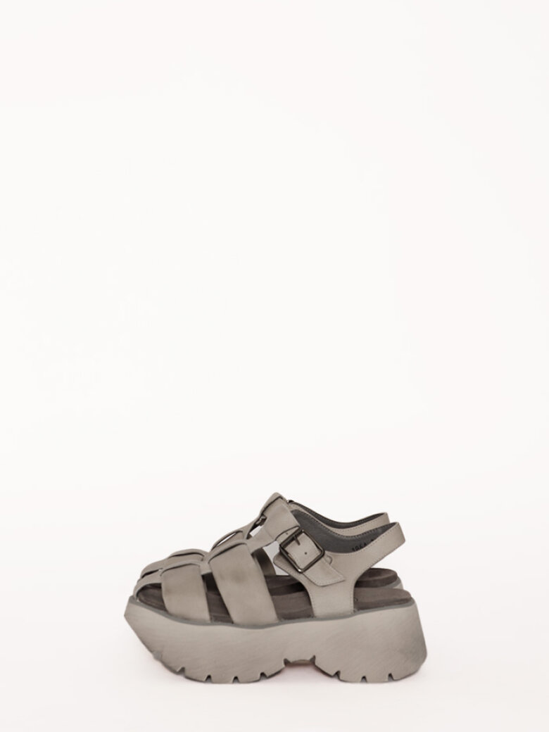 Lofina - Lofina sandal med spænde og chunky sål