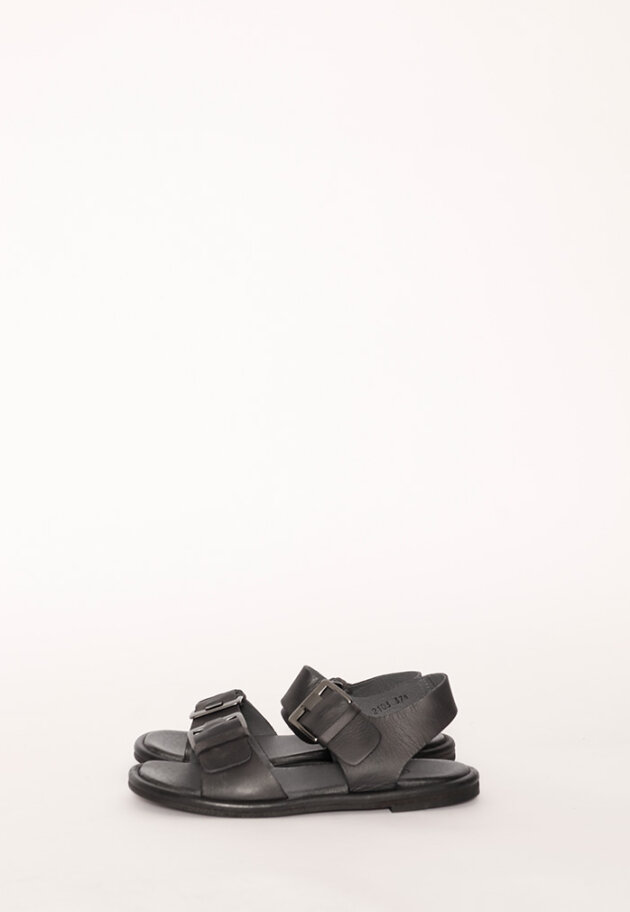 Lofina - Sandal with a leather sole and buckle