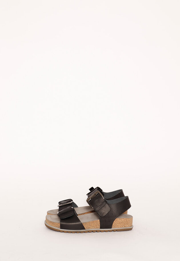 Lofina - Lofina sandal with metal buckles