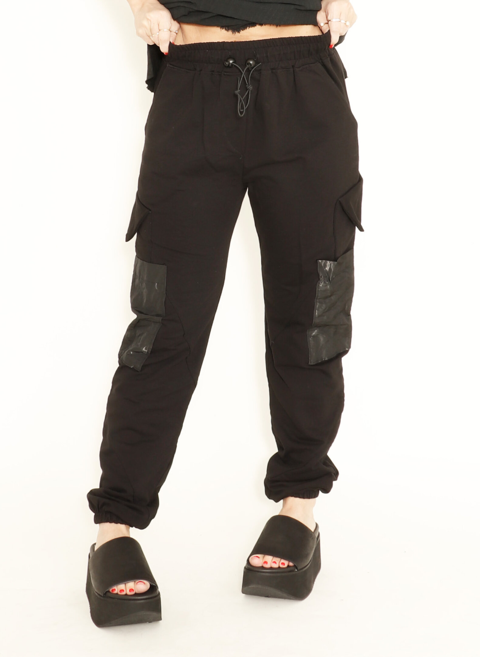 Lofina - Pants & leggings - La Haine Inside Us - Cargo pants with