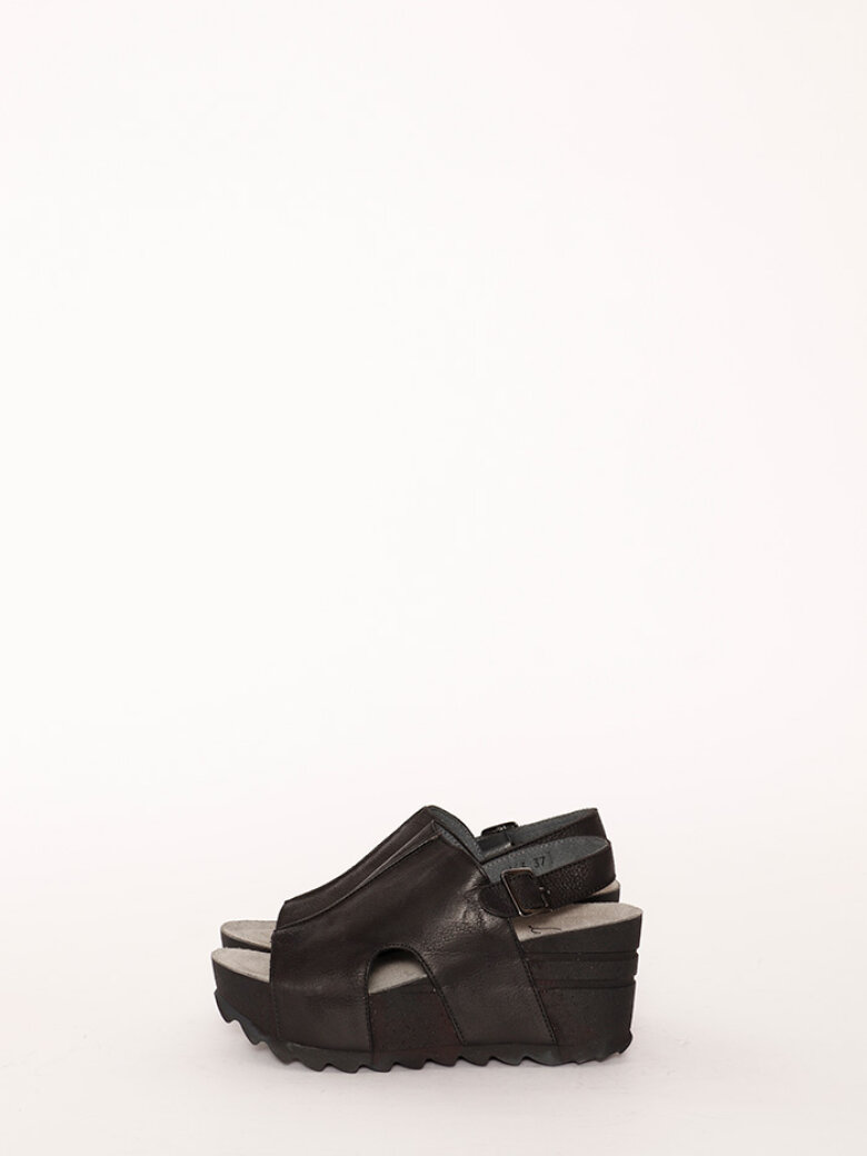 Lofina sandal med kilehæl