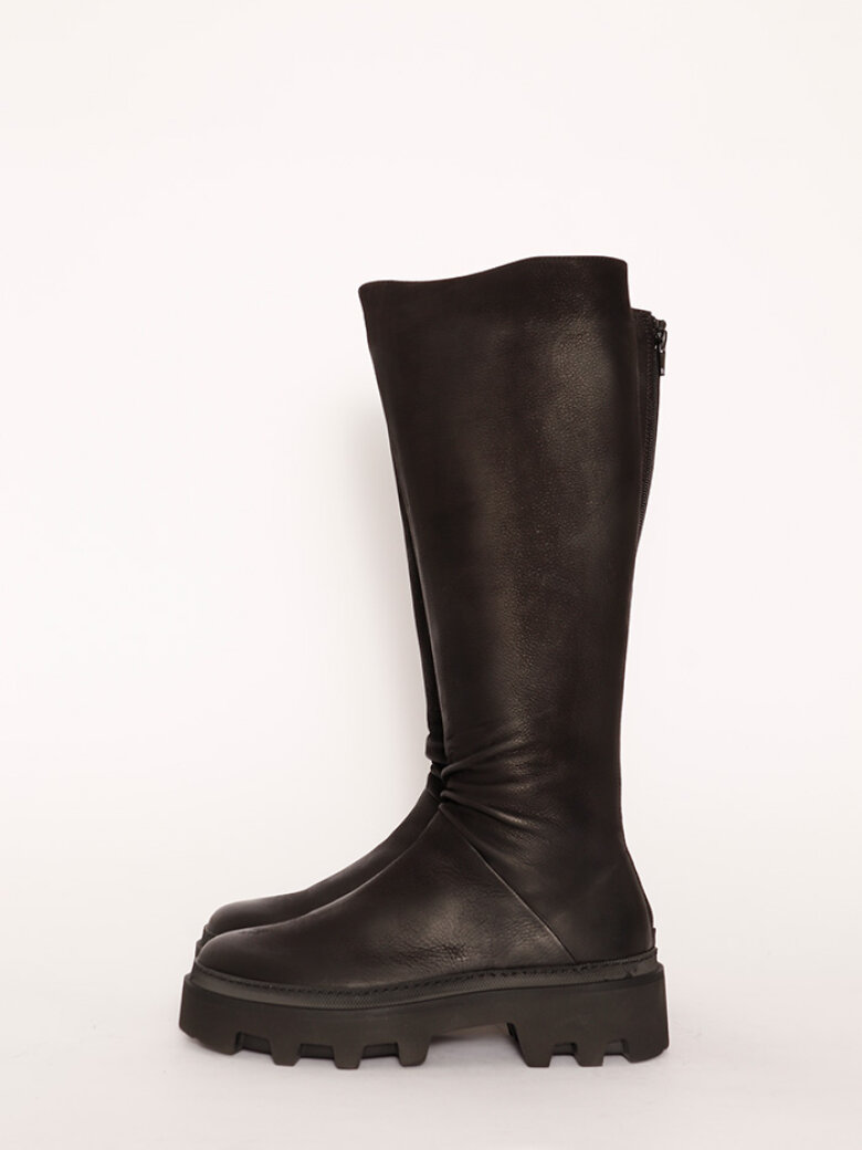 Lofina - Støvle microfiber sål og lynlås