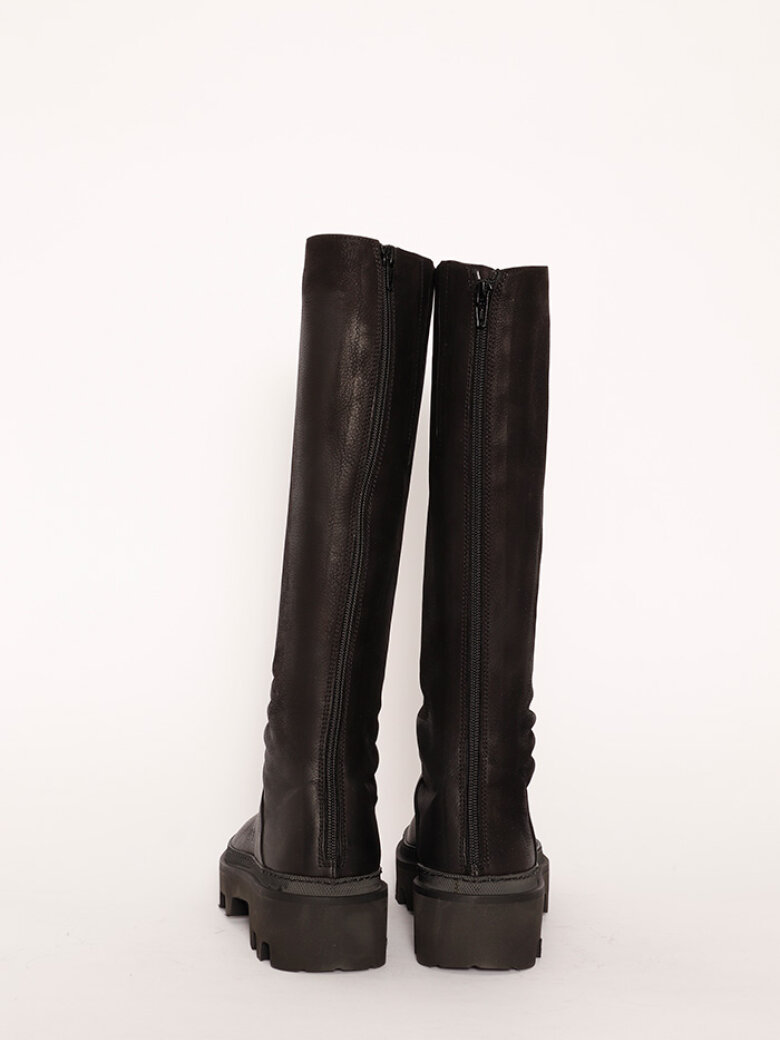 Lofina - Støvle microfiber sål og lynlås