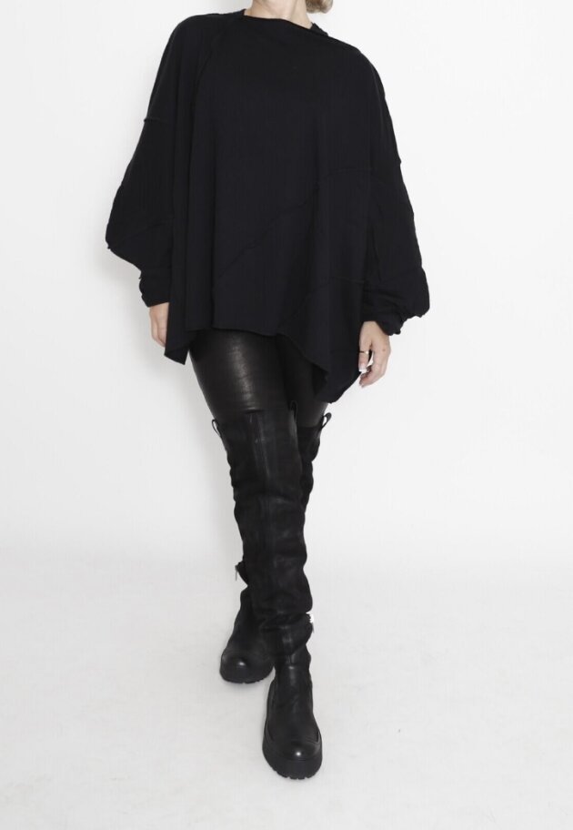 Sort Aarhus - Sweatshirt with puff sleeves