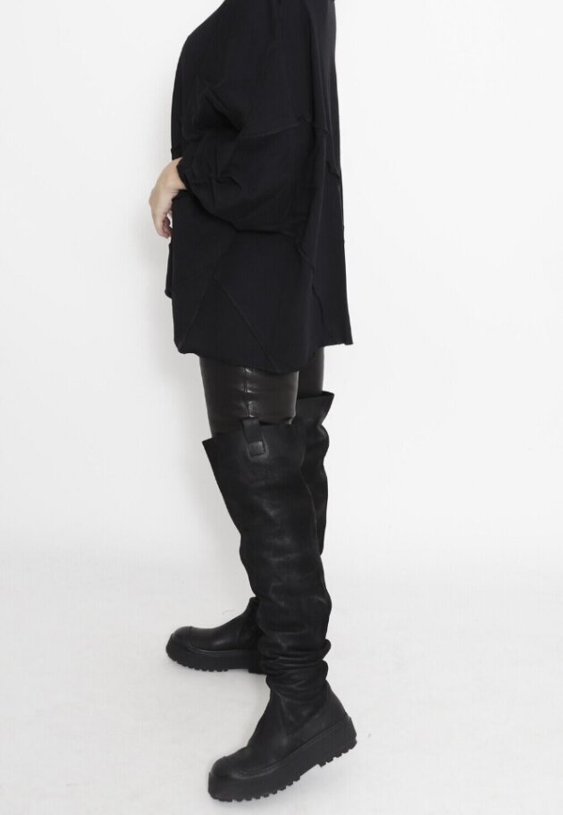 Sort Aarhus - Sweatshirt with puff sleeves