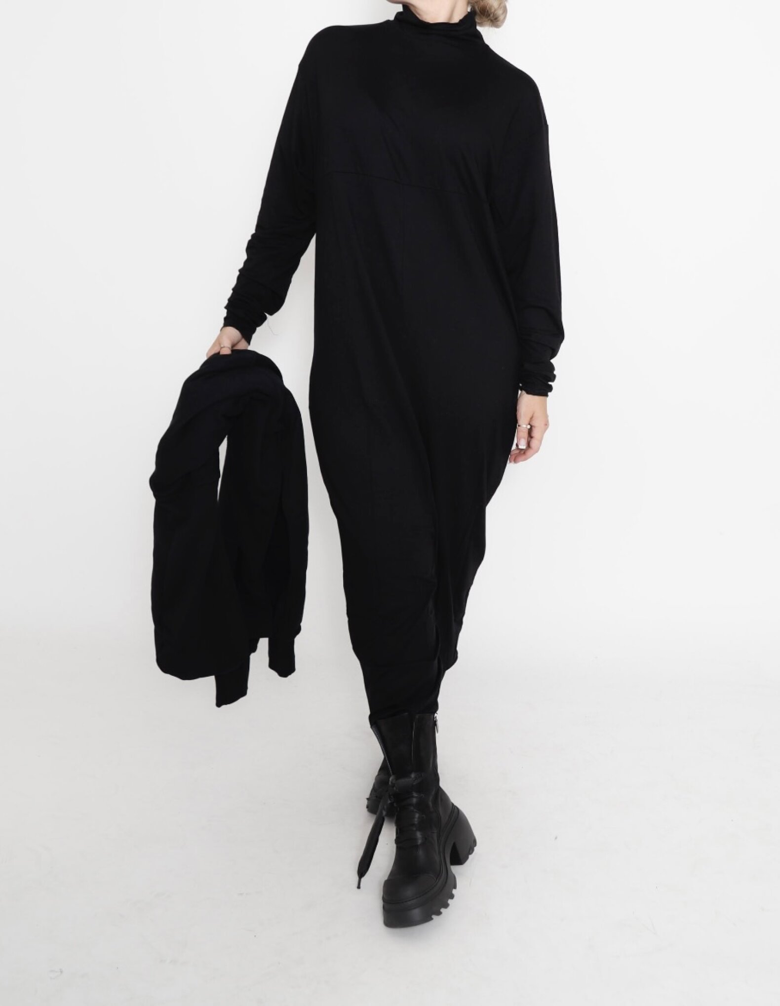Lofina Baggy jumpsuit with a high neck