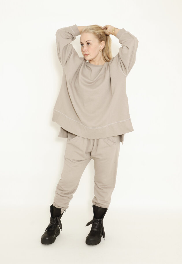 Sort Aarhus - Sweatshirt with splits