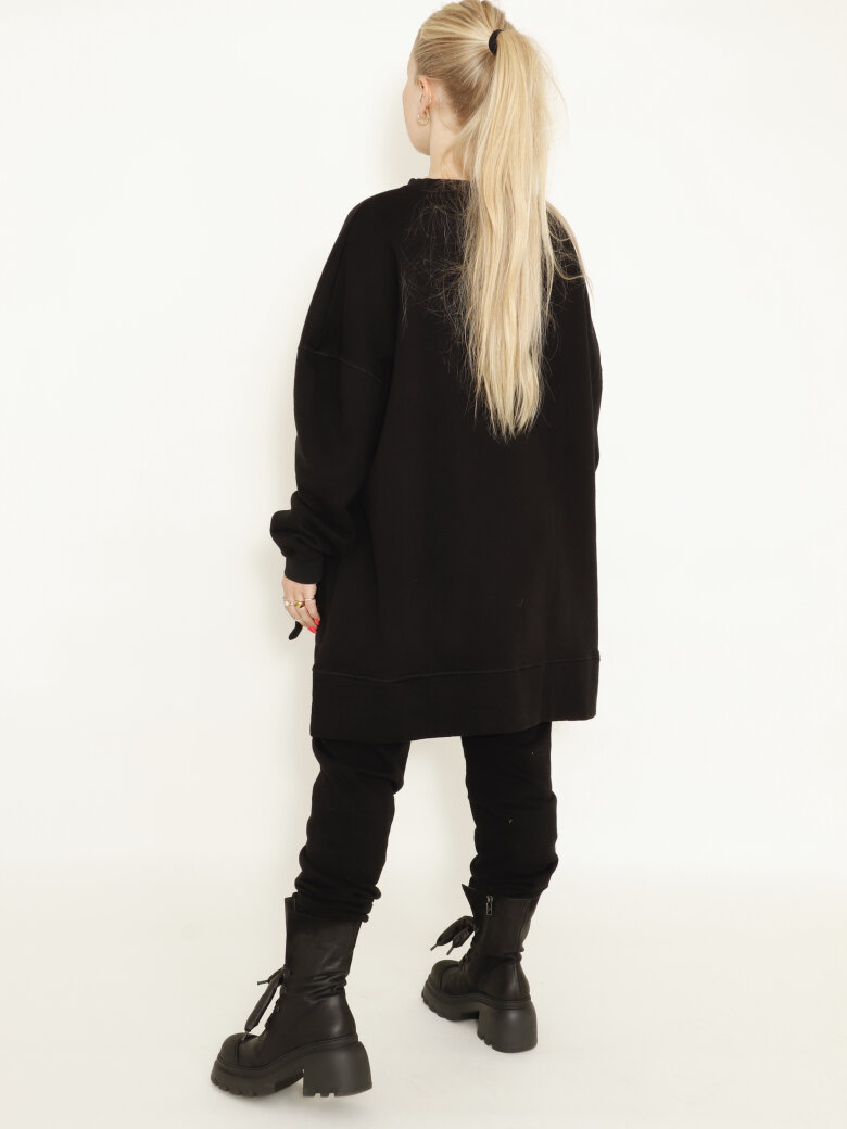 Sort Aarhus - Sweatshirt med slidser