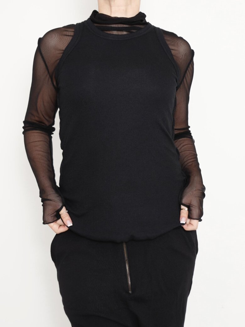 Sort Aarhus - Basic boxer top in rib 