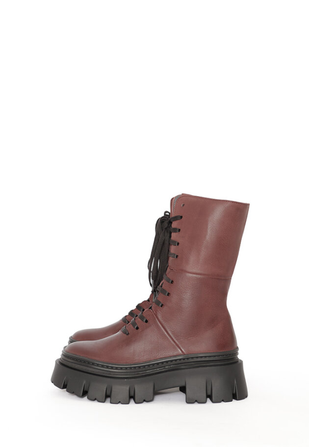 Lofina - Boots with laces and zipper