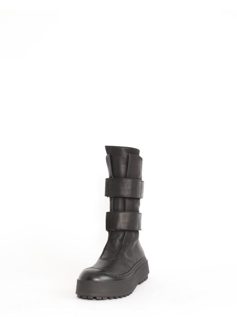 Sort Aarhus - Boots with velcro detail