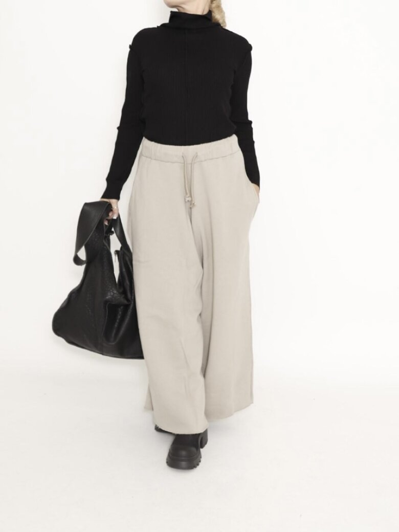 Sort Aarhus - Pants with side pockets