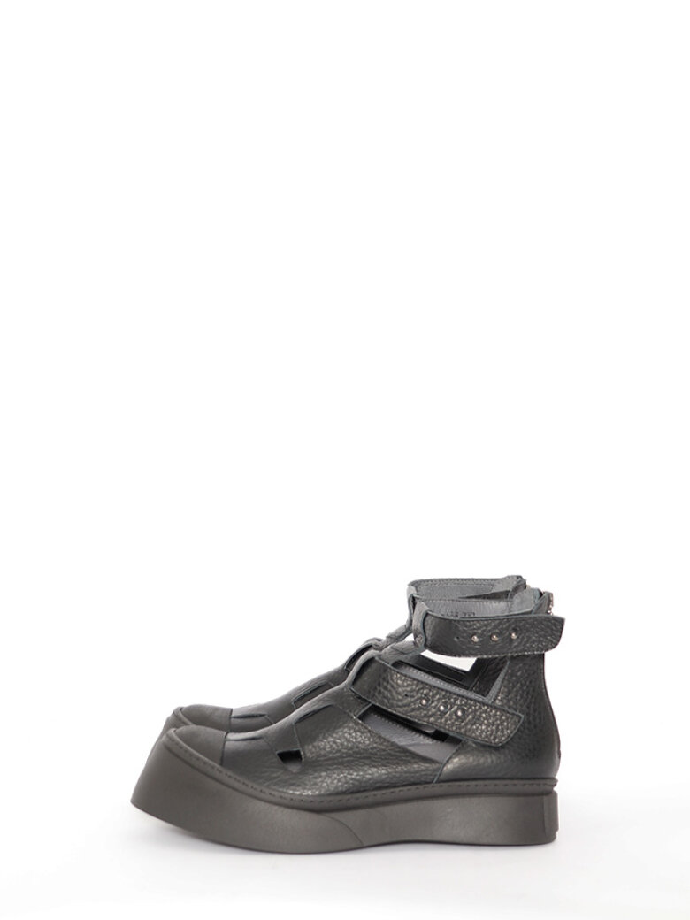 Lofina - Open shoe with zipper