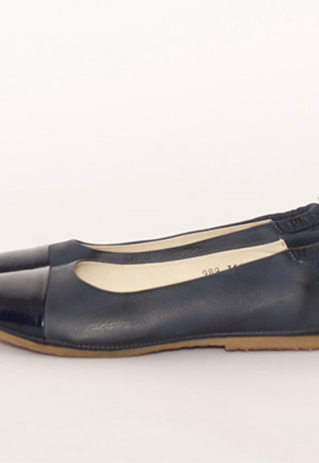 Lofina - Lofina ballerina med blank snude