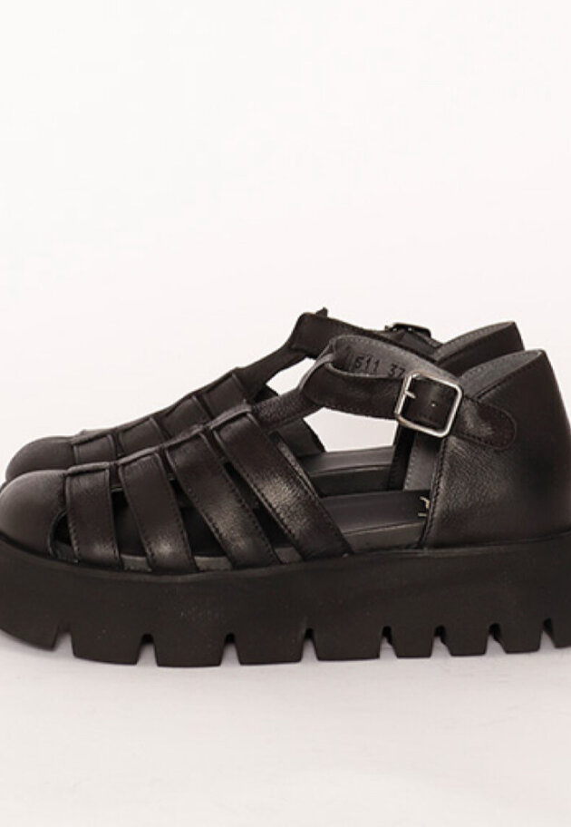 Sandal med chunky micro sål