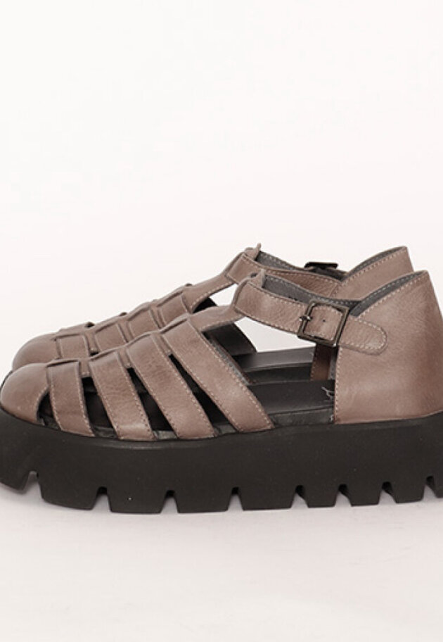Sandal med chunky micro sål