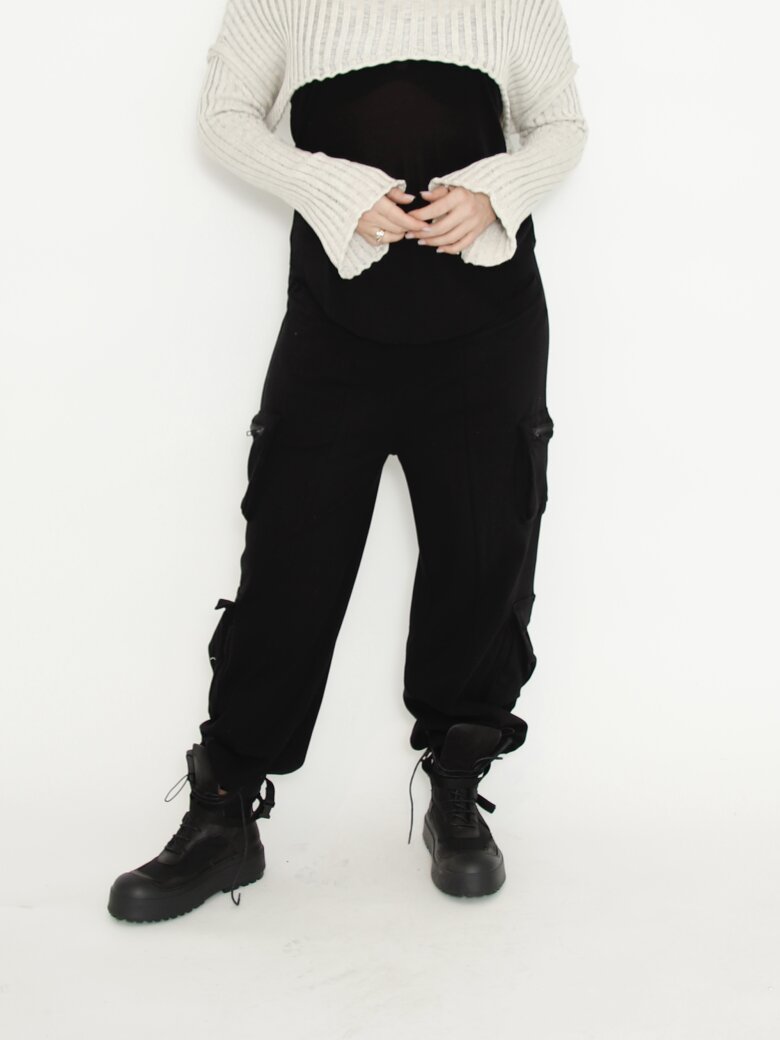 Sort Aarhus - Knit sleeves