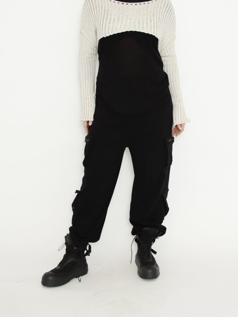 Sort Aarhus - Knit sleeves