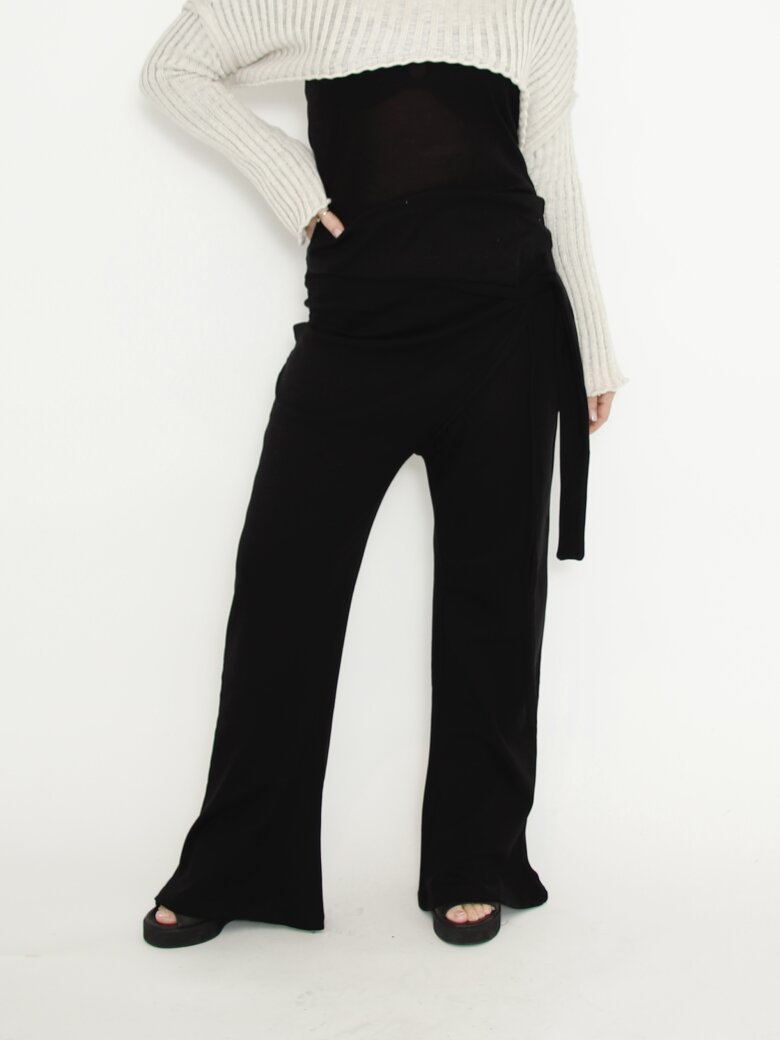 Sort Aarhus - Flared pants