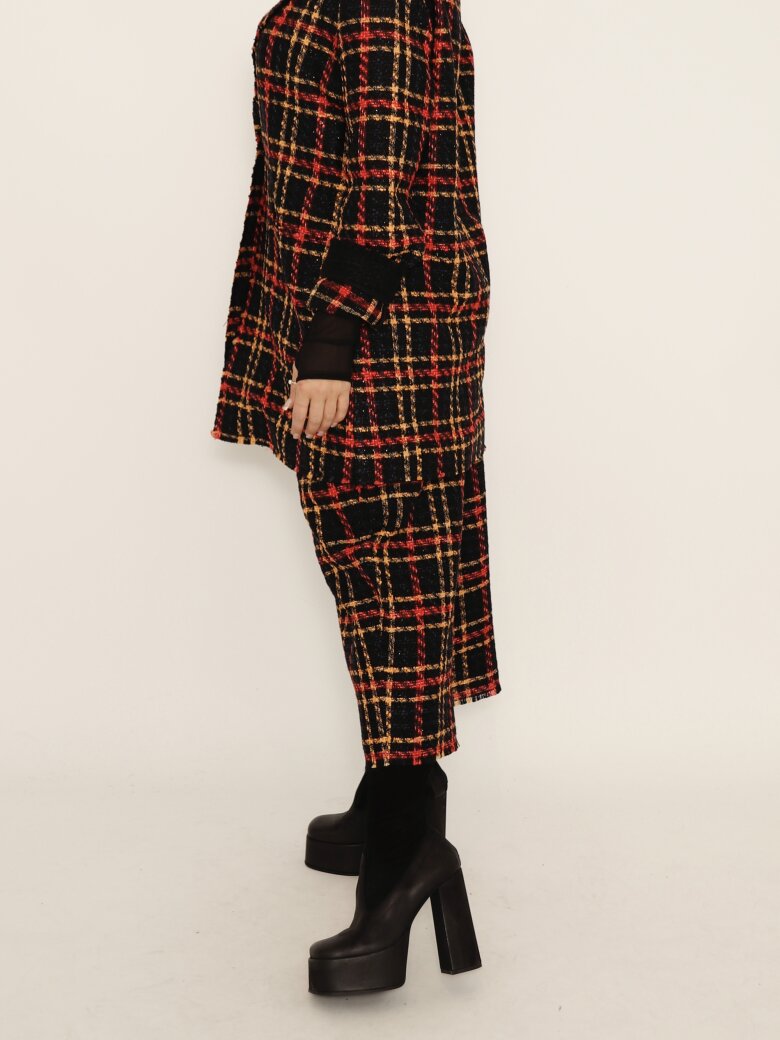 Sort Aarhus - Blazer check bouclé