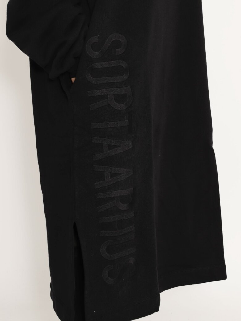 Sort Aarhus - Sweatshirt kjole med lommer