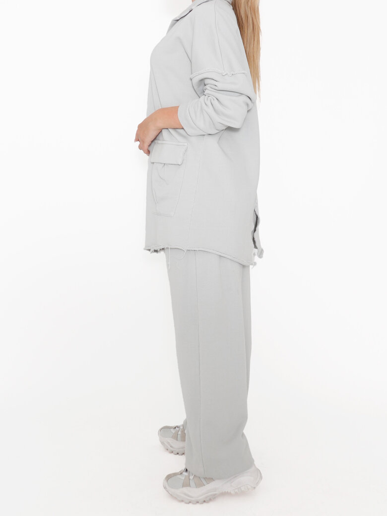 Sort Aarhus - Cardigan with raw details