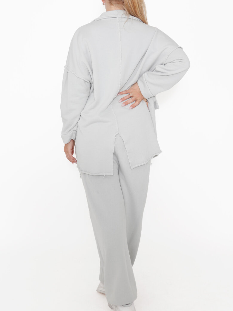 Sort Aarhus - Cardigan with raw details
