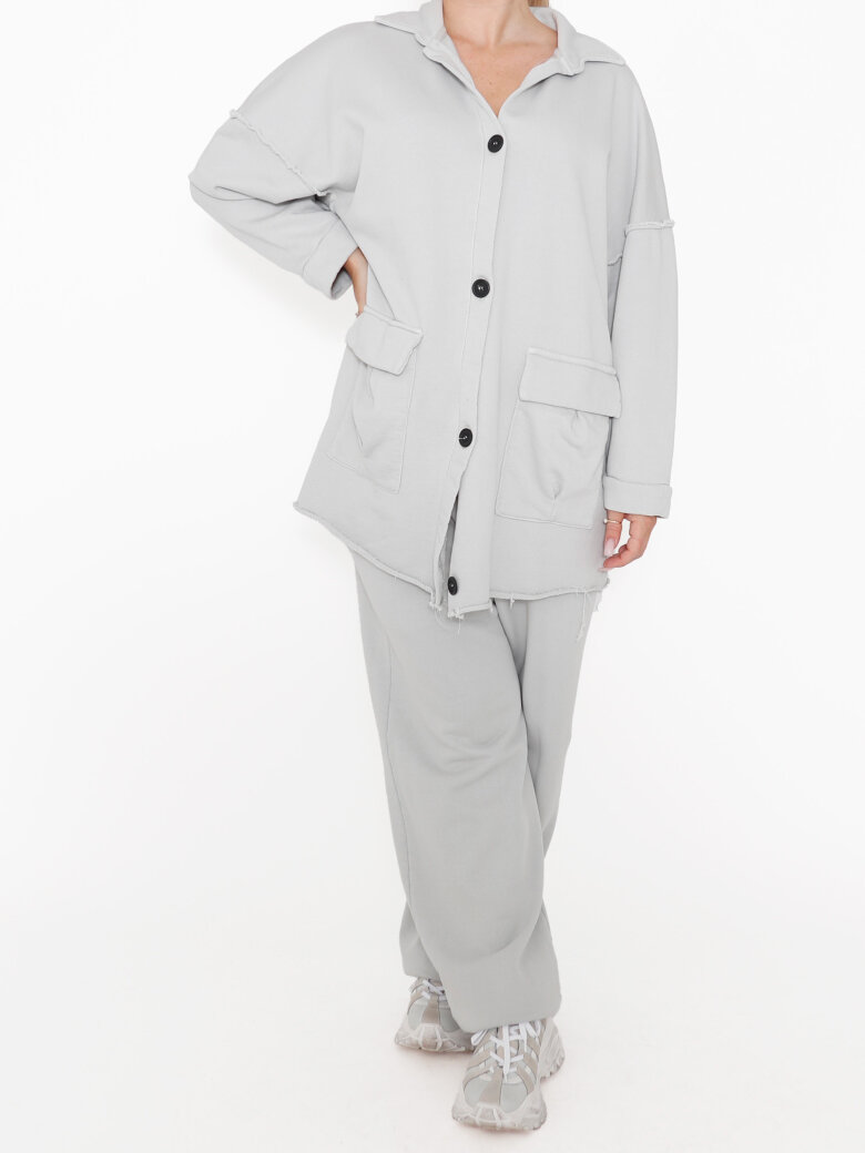 Sort Aarhus - Cardigan with raw details