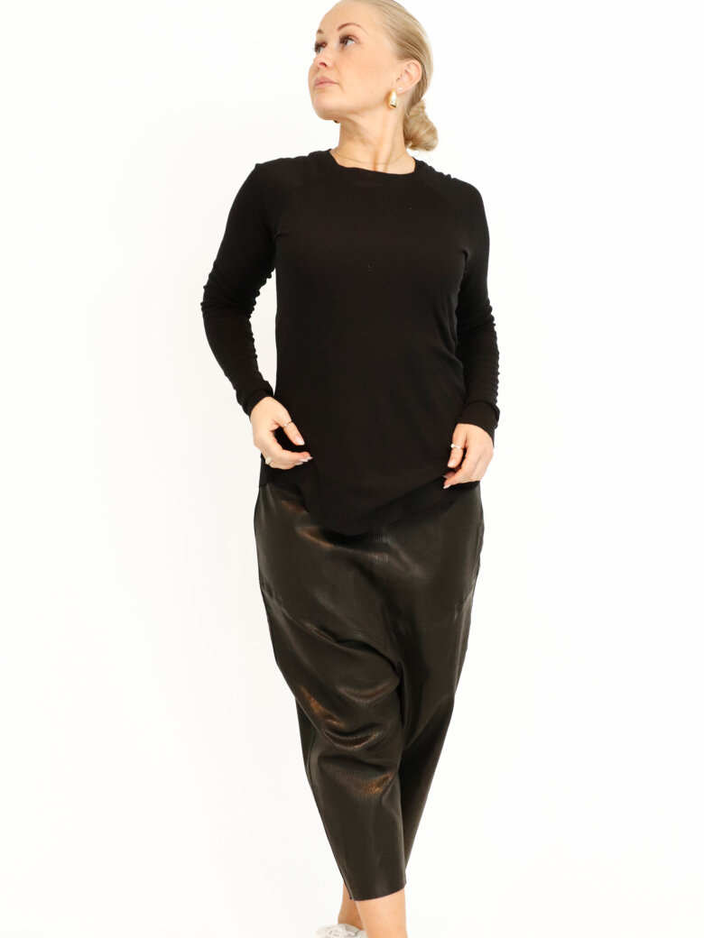 Sort Aarhus - Bluse i lyocell