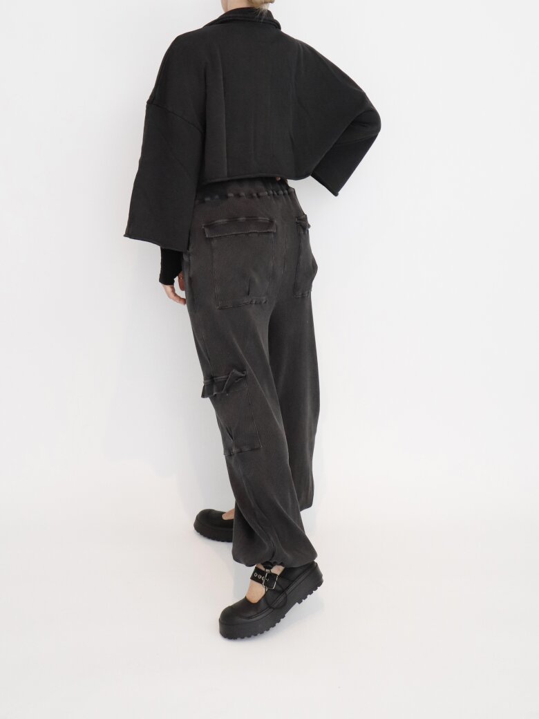 Sort Aarhus - Pants with pockets and laces